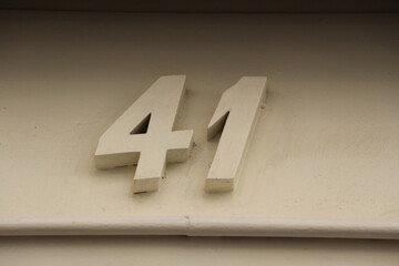 Num&eacute;ro d&rsquo;habitation 41 &agrave; Bordeaux