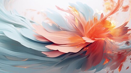 Serene Abstract Background: Minimalist Art for Tranquility