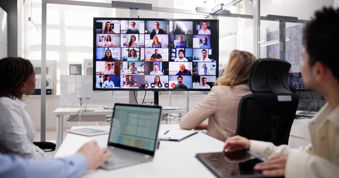 Online Video Conference Call