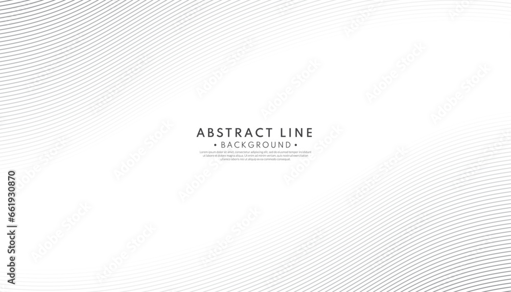 Poster abstract white line pattern background. minimalist style concept. vector illustration. simple design