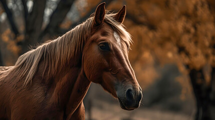 Obraz premium beautiful horse