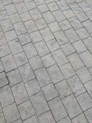 The area has patterns used to decorate it.