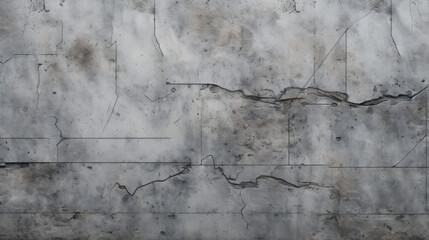 Fototapeta premium concrete texture background, broken, cracked, dirty, generated by AI