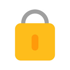 padlock icon vector illustration design