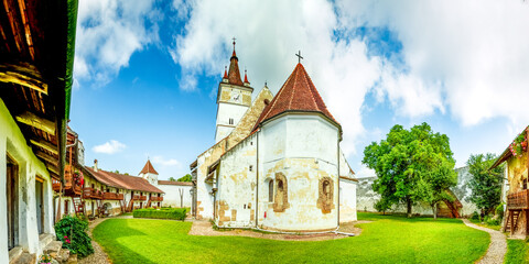 Kirche, Honigberg, Rumänien 