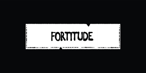Vintage grunge label with motivational word written on it. stamp graphic for printing and tee shirt designs.