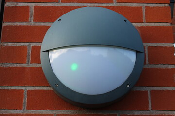 Outdoor Circular Grey light fitting UK