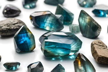 Labradorite Luminance: The Enchanted Display of Colors Unleashed