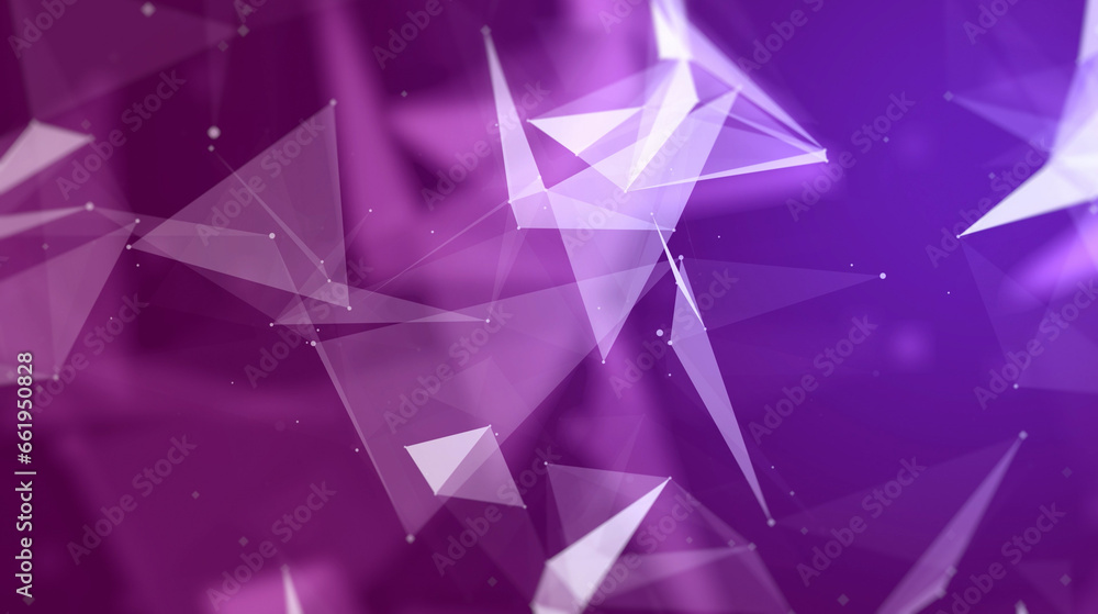 Aufkleber abstract backgrounds. connected line and dots on colorful background.
