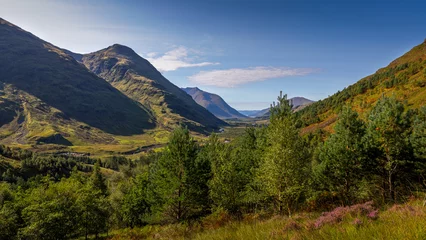 Foto auf Leinwand The beautiful mountains of Scotland © Rene