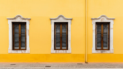 Fototapeta premium janelas minimalistas de minas gerais 