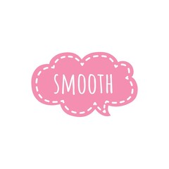 ''Smooth'' Word Illustration