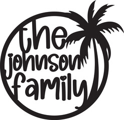 SIGN FAMILY NAME SIGN METAL WALL ART