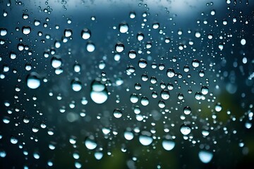 rain drops on glass