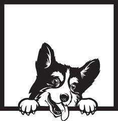 DOG METAL WALL DECOR ART LASER CUT FILE