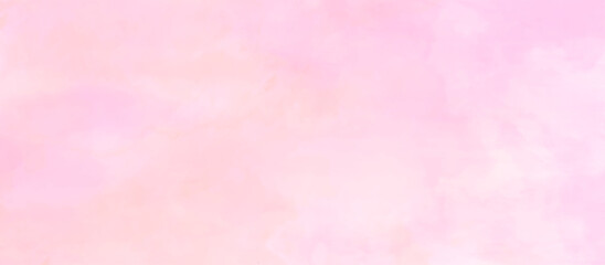 Lovely pink background with focus and space, soft polished high detailed hand painted pink watercolor background, Blush pink watercolor fluid painting with watercolor stains, 