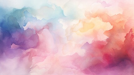 Fototapeta na wymiar Generate an abstract background resembling a watercolor masterpiece with soft, blended colors.