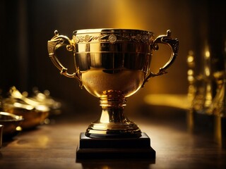 Golden Trophy Cup