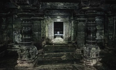 Fotobehang Kasivisvesvara Temple at Lakkundi, located in Karnataka, India. © Roman