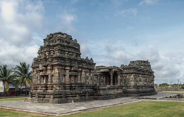 Kasivisvesvara Temple at Lakkundi, located in Karnataka, India.