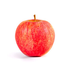 Red apple isolated on white background. Fruit