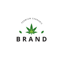 Premium Cannabis logo for dispensary 