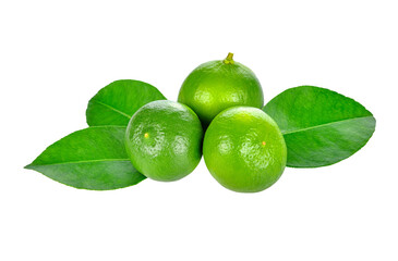 Lime. fruit with a half transparent png