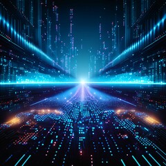 Digital Binary Code and AI Algorithms