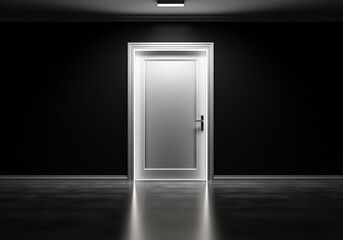 Door to the light. AI generated