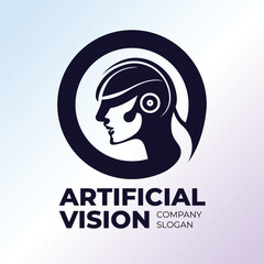 Artificial Vision Logo Design
