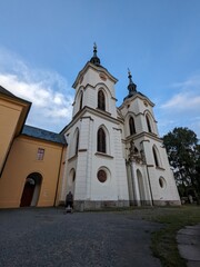 Fototapeta na wymiar Zeliv monastery, historical important abbey place from Czech republic,Europe