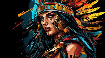 American Indian Artworks. Tribe of warrior women