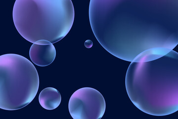Modern realistic water bubbles, great design for any purposes.