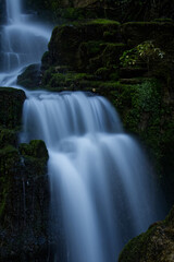 waterfall in greece  long exposure with nice water blur