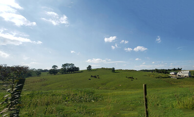 Hilly Rural Farm on a Summer Day, Ohio