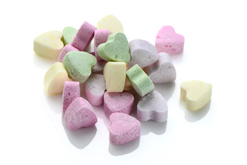 heart-shaped candies, food photography 6