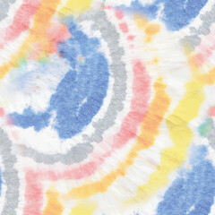 Fototapeta premium Tie Dye Round. Pink Swirl Tie Dye. Bright Tie Dye. Circle Tiedye Pattern. Green Color Swirl Pattern. Vector Rainbow Tiedye. Blue 1960 Repeat. Seamless Spiral Print. Seamless Spiral Watercolor