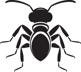 Vector Art Mastery Black Ant Emblem A Class Apart Black Ant Vector Logo Design
