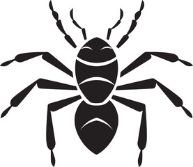 Modern Black Ant Emblem Vector Logo Brilliance Simplicity Speaks Volumes Black Ant Vector Design