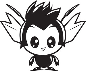 Sleek and Bold Black Aphid Vector Emblem Elegance in Simplicity Black Aphid Vector Logo