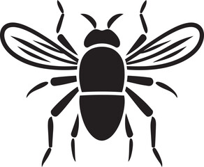 Striking Black Aphid Logo Minimalist Vector Art at Its Best Iconic Black Aphid Emblem A Timeless Vector Design