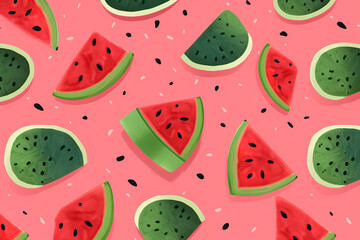 a watermelon color digital paper background