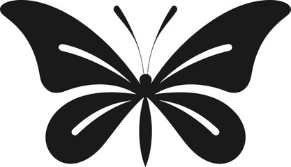 Black Butterfly in Shadows A Work of Noir Graceful Majesty Black Butterfly Symbol