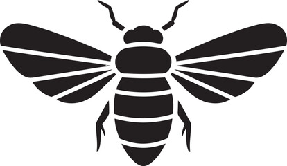 Intricate Chorus Black Cicada Emblems Song Elegance in Sound Cicada Icons Tribute to Wildlife