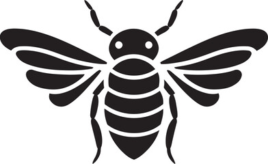 Noir Beauty of Insects Cicada Emblems Tune Elegant Serenade in the Night Black Cicada Icon