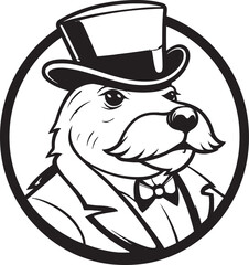 Majestic Melody Black Platypus Icons Enigmatic Emblem Charming Melodic Harmony Black Platypus Designs Peculiar Serenade