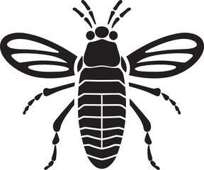 Sculpted Insect Symbol Silent Shimmering Beauty Sleek SilverFish Insignia Midnight Marine Marvel