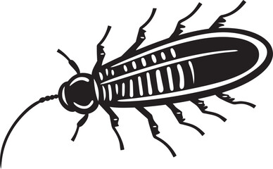 Graphic Insect Excellence Midnight Majesty Nocturnal Nautical Charm SilverFish Wonder