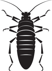 Delicate Silverfish Badge Metallic Silverfish Crest