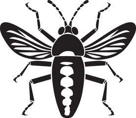 Graceful Silverfish Symbol Subtle Silverfish Vector Design